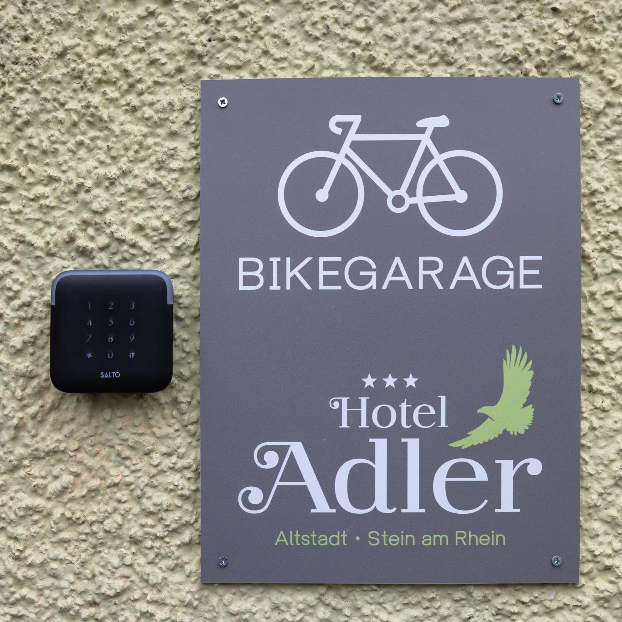 Hotel Garni Adler Stein Am Rhein Exteriör bild