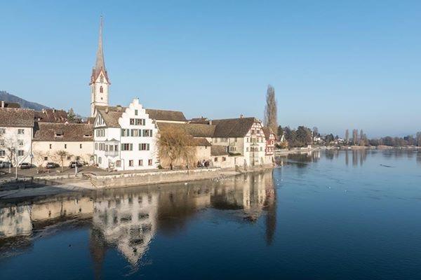 Hotel Garni Adler Stein Am Rhein Exteriör bild