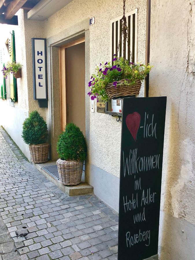 Hotel Garni Adler Stein Am Rhein Exteriör bild